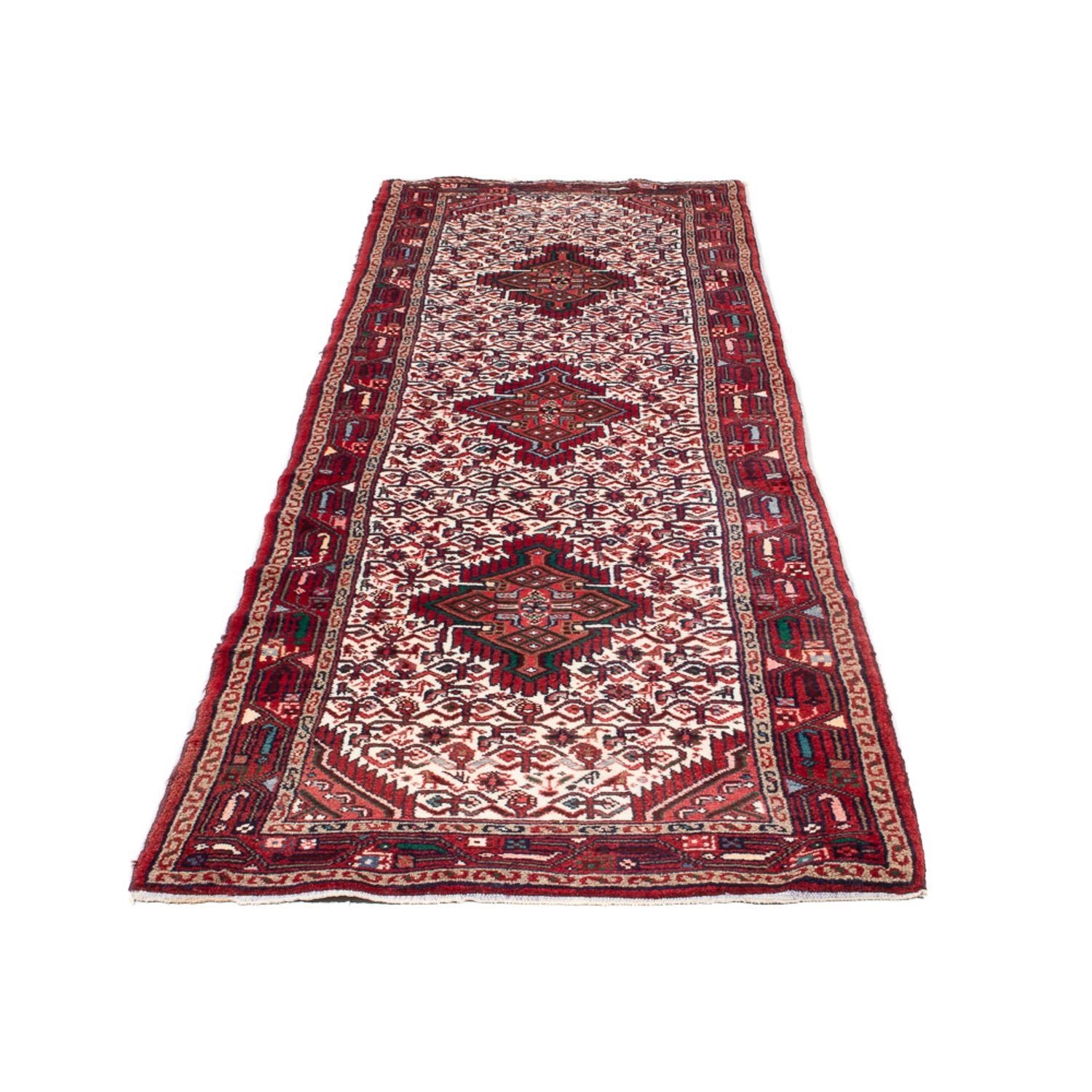 Alfombra de pasillo Alfombra oriental - 277 x 81 cm - rojo claro