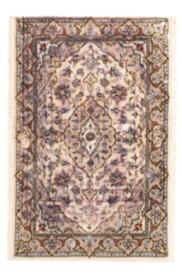 Alfombra oriental - 98 x 70 cm - arena
