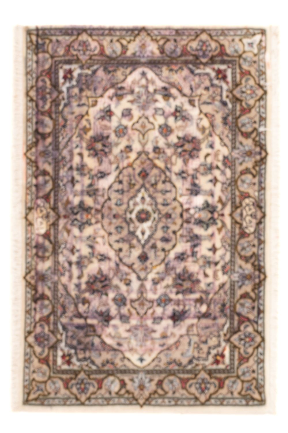 Alfombra oriental - 98 x 70 cm - arena