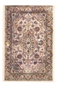 Alfombra oriental - 98 x 70 cm - arena