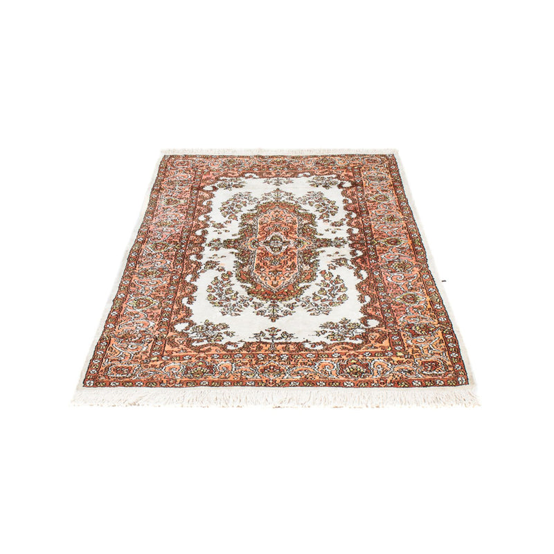 Alfombra de seda - Seda de Cachemira - 158 x 93 cm - beige