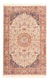 Alfombra persa - Clásica - 124 x 78 cm - beige oscuro