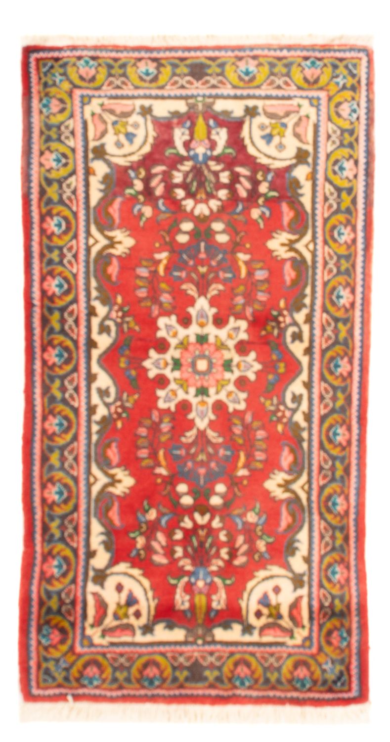 Alfombra persa - Clásica - 136 x 74 cm - rojo