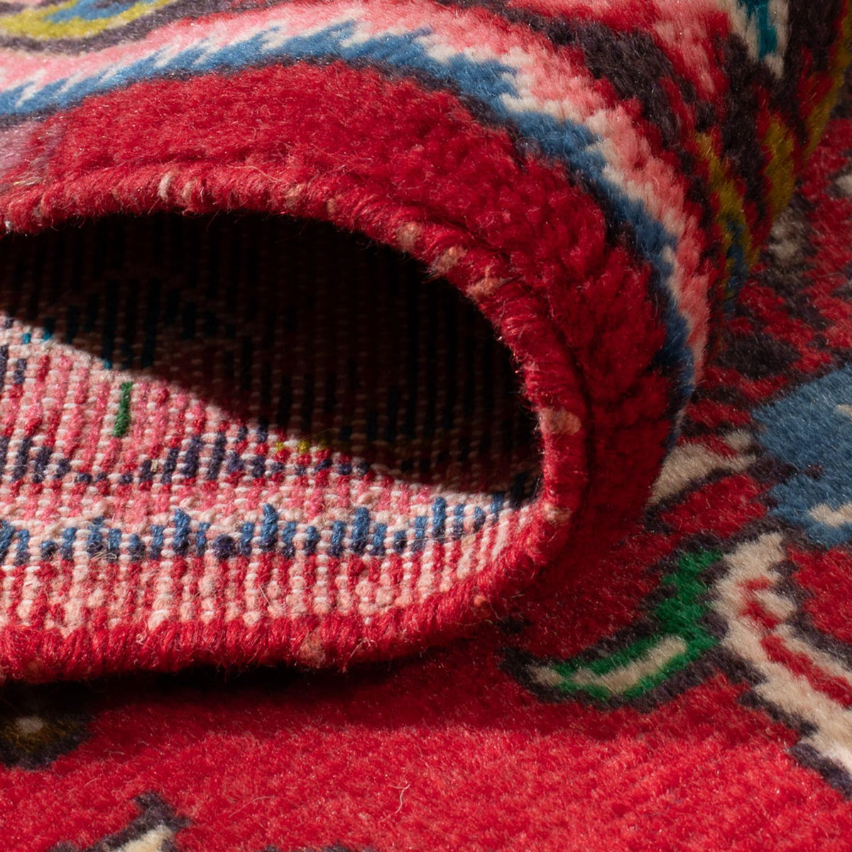 Alfombra persa - Clásica - 136 x 74 cm - rojo