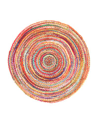 Alfombra de yute - 200 x 140 cm - natural