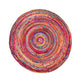 Alfombra de yute Alfombra Indigo Stripy