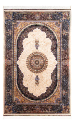 Alfombra persa - Ghom - 230 x 148 cm - beige