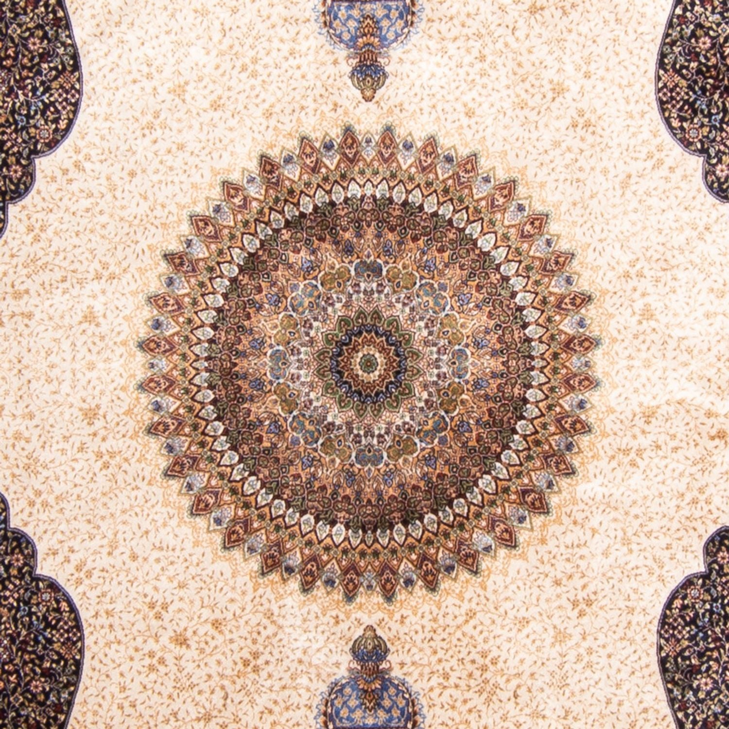 Alfombra persa - Ghom - 230 x 148 cm - beige
