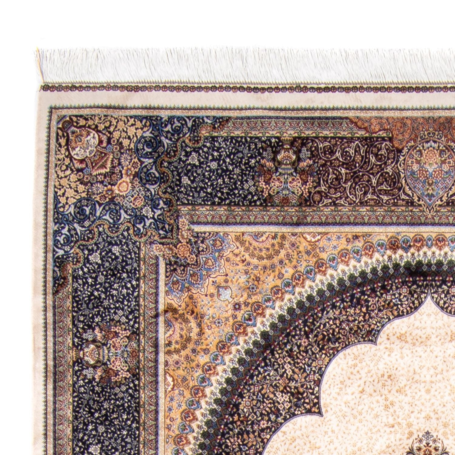Alfombra persa - Ghom - 230 x 148 cm - beige