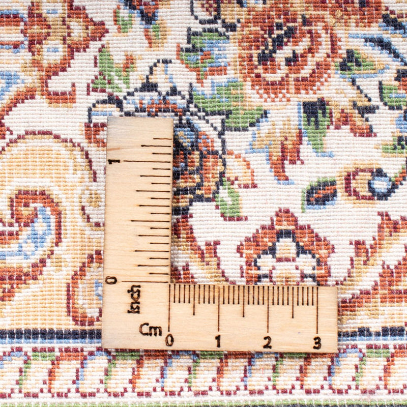 Alfombra persa - Ghom - 230 x 150 cm - rojo vino