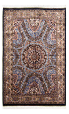 Alfombra persa - Ghom - 230 x 150 cm - multicolor