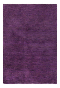 Alfombra Gabbeh - Loribaft Softy - 150 x 90 cm - púrpura
