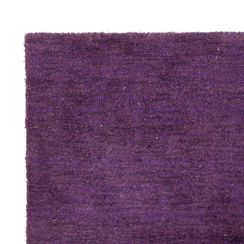 Alfombra Gabbeh - Loribaft Softy - 150 x 90 cm - púrpura
