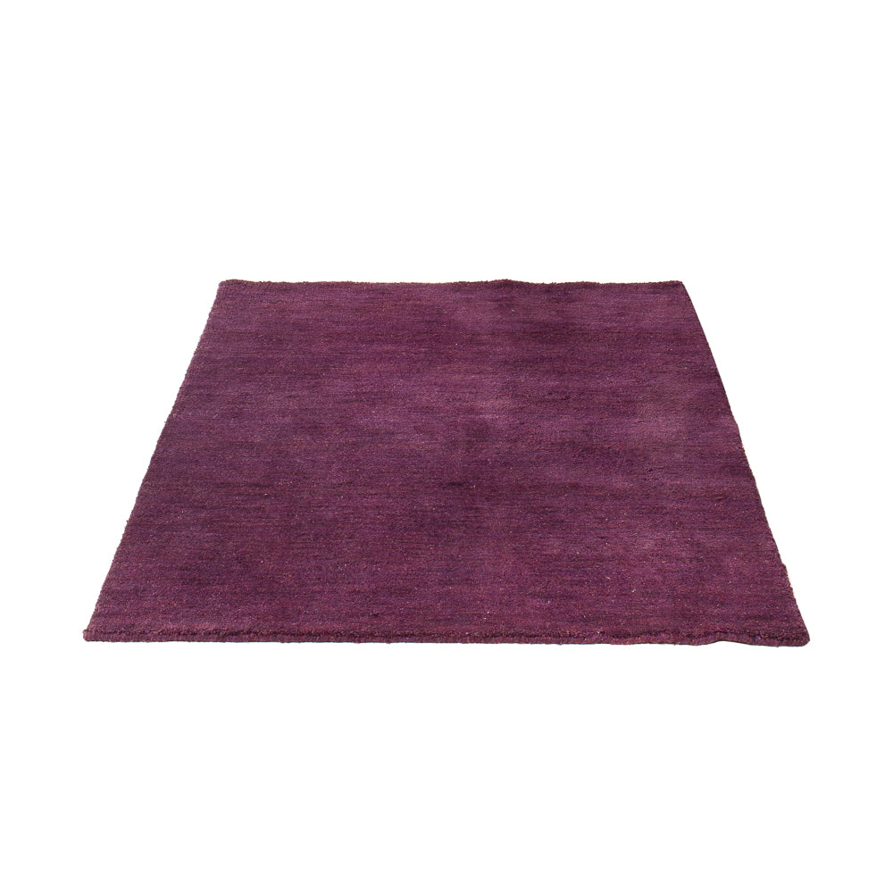 Alfombra Gabbeh - Loribaft Softy - 150 x 90 cm - púrpura