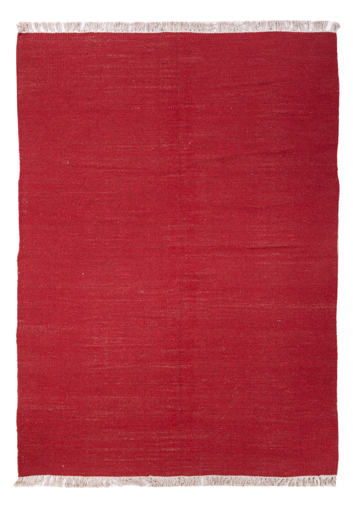 Alfombra Kelim - Tendencia - 240 x 160 cm - rojo