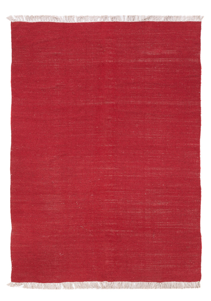 Alfombra Kelim - Tendencia - 240 x 160 cm - rojo
