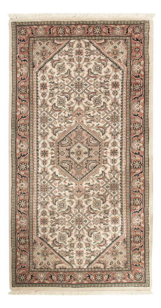 Alfombra oriental - Bidjar - Indus - 140 x 70 cm - beige