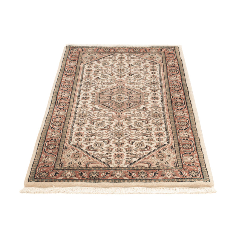 Alfombra oriental - Bidjar - Indus - 140 x 70 cm - beige