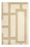 Alfombra de lana - 90 x 60 cm - beige