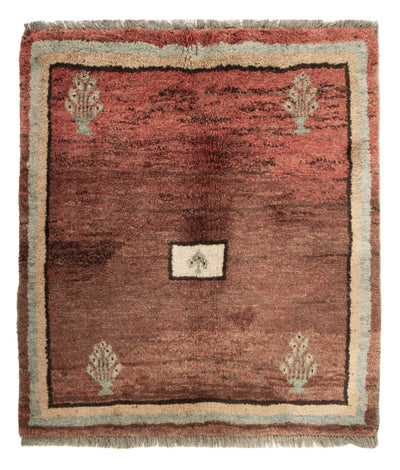 Gabbeh persa Alfombra 93x100cm - Alfombra de lana