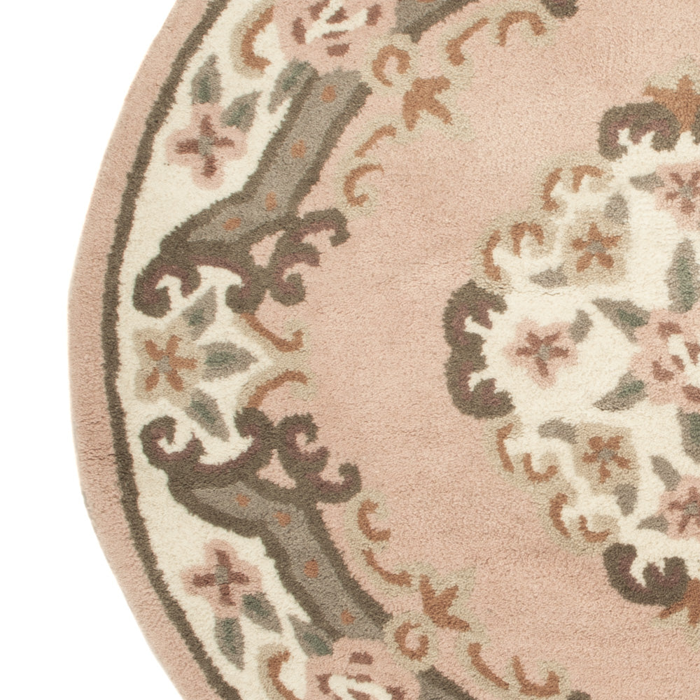 Alfombra china redondo  - 120 x 120 cm - multicolor