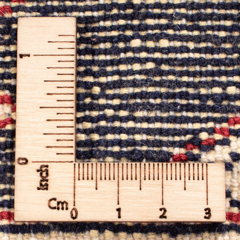 Alfombra Turkaman - 87 x 64 cm - azul oscuro