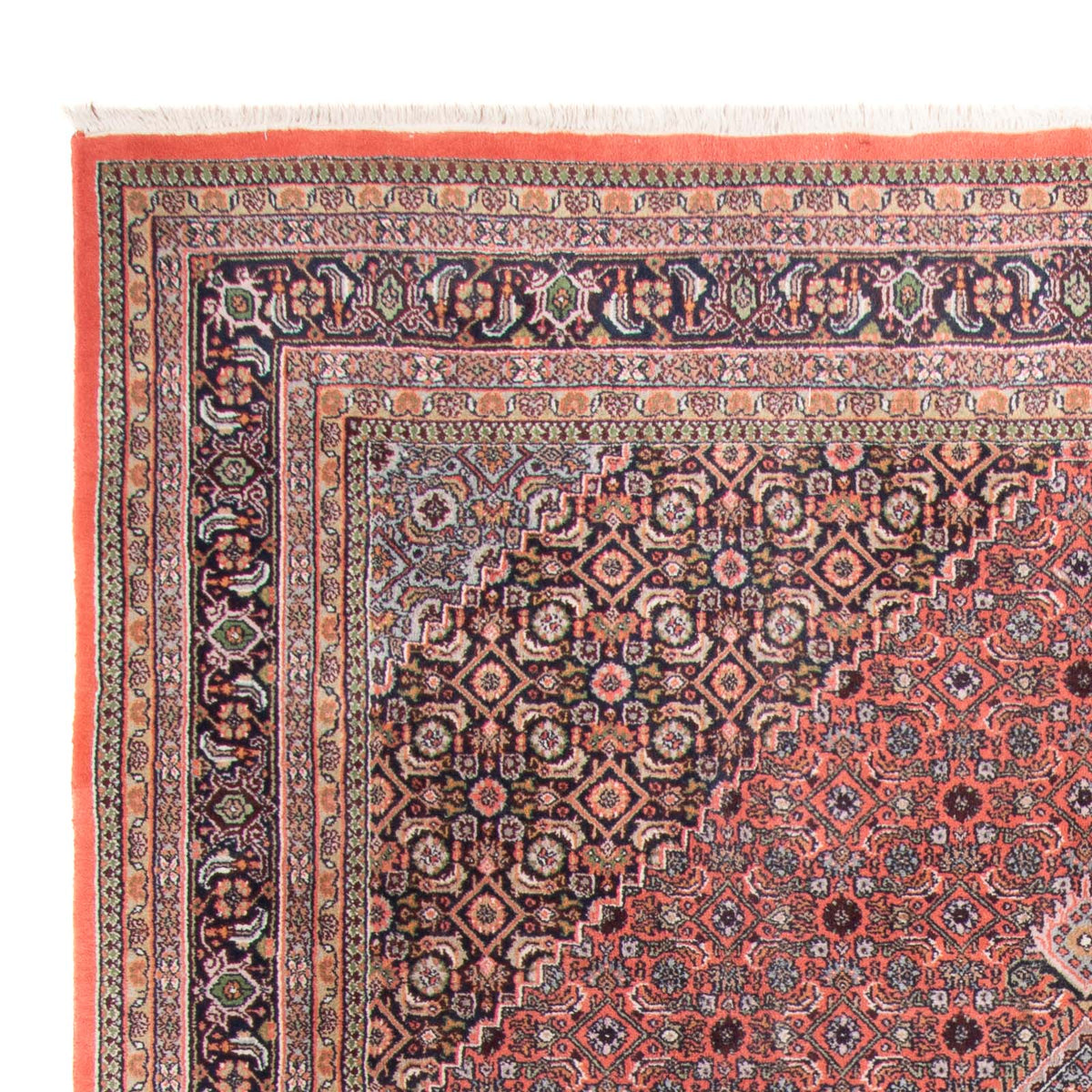 Alfombra oriental - Bidjar - Indus - 346 x 248 cm - rojo