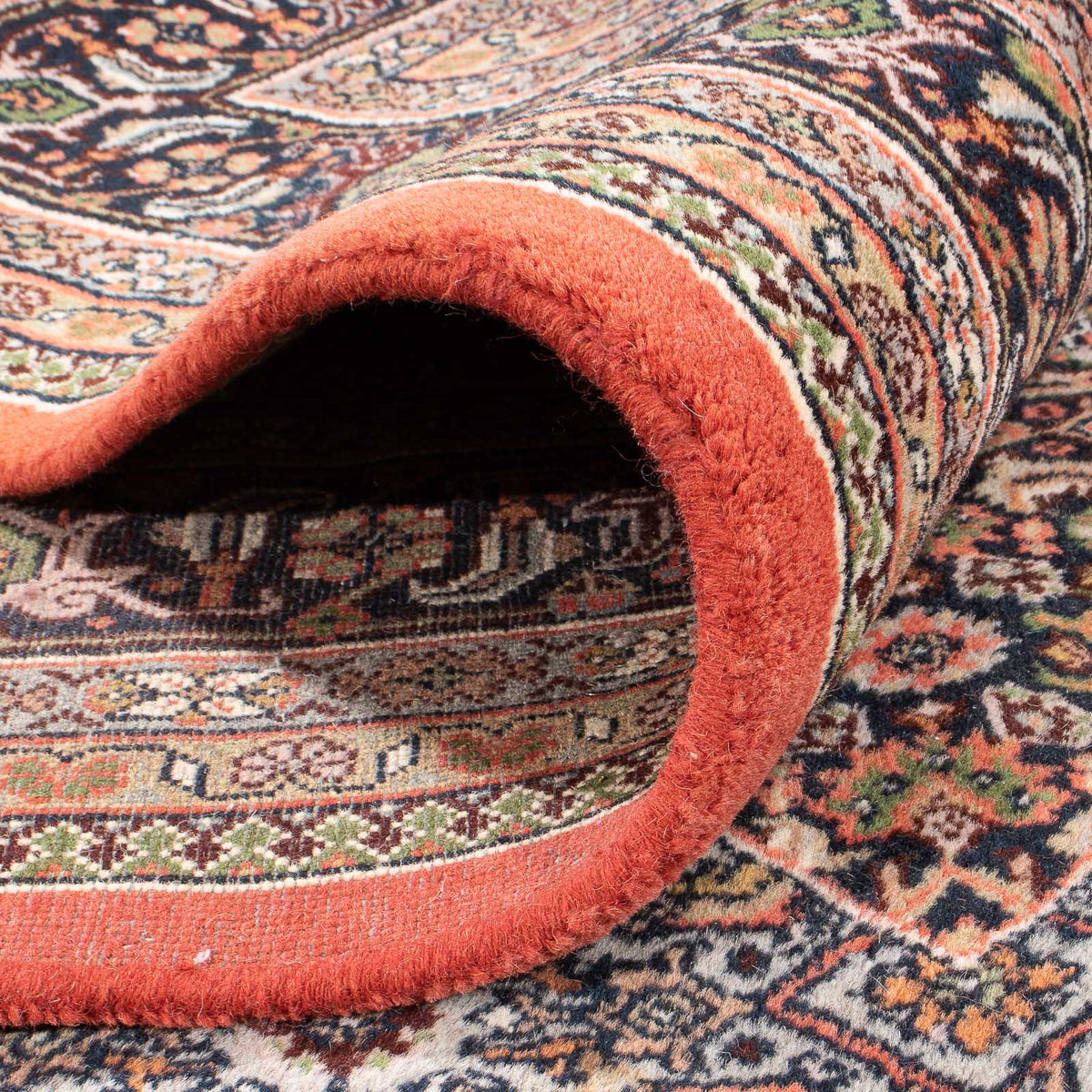 Alfombra oriental - Bidjar - Indus - 346 x 248 cm - rojo