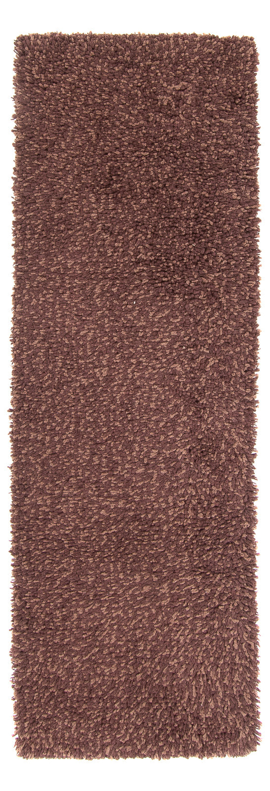 Alfombra de pasillo Alfombra de pelo largo - 207 x 67 cm - marrón