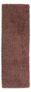 Alfombra de pasillo Alfombra de pelo largo - 207 x 67 cm - marrón