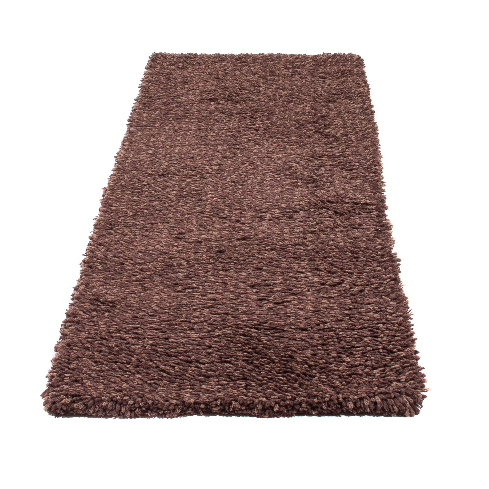 Alfombra de pasillo Alfombra de pelo largo - 207 x 67 cm - marrón