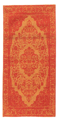 Alfombra de pasillo Alfombra Vintage - 110 x 70 cm - naranja