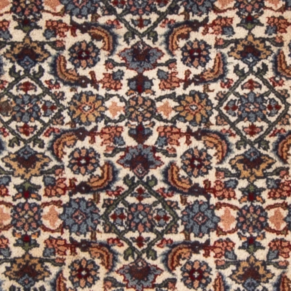 Alfombra oriental - Bidjar - Indus - 160 x 92 cm - turquesa