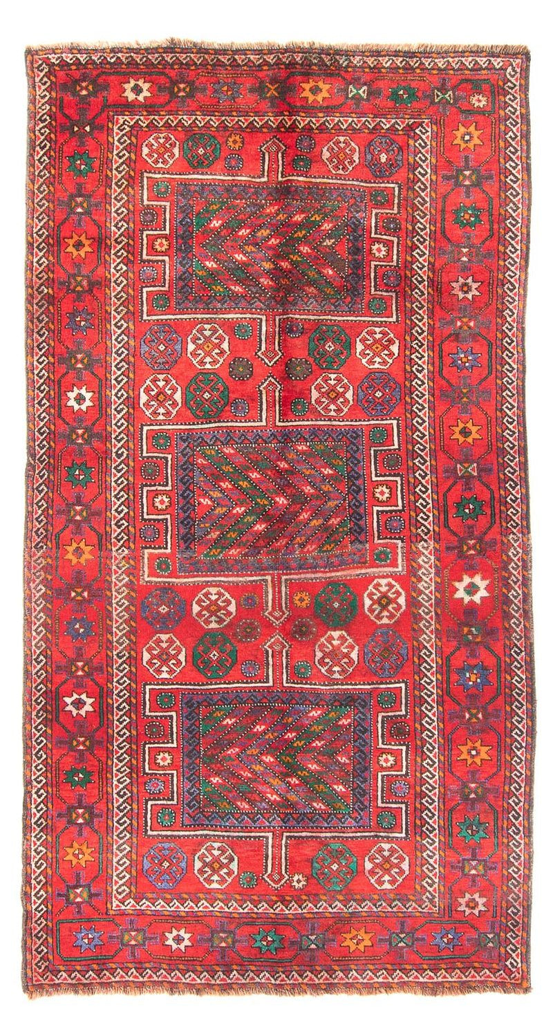 Alfombra de pasillo Alfombra persa - Nómada - 285 x 150 cm - multicolor