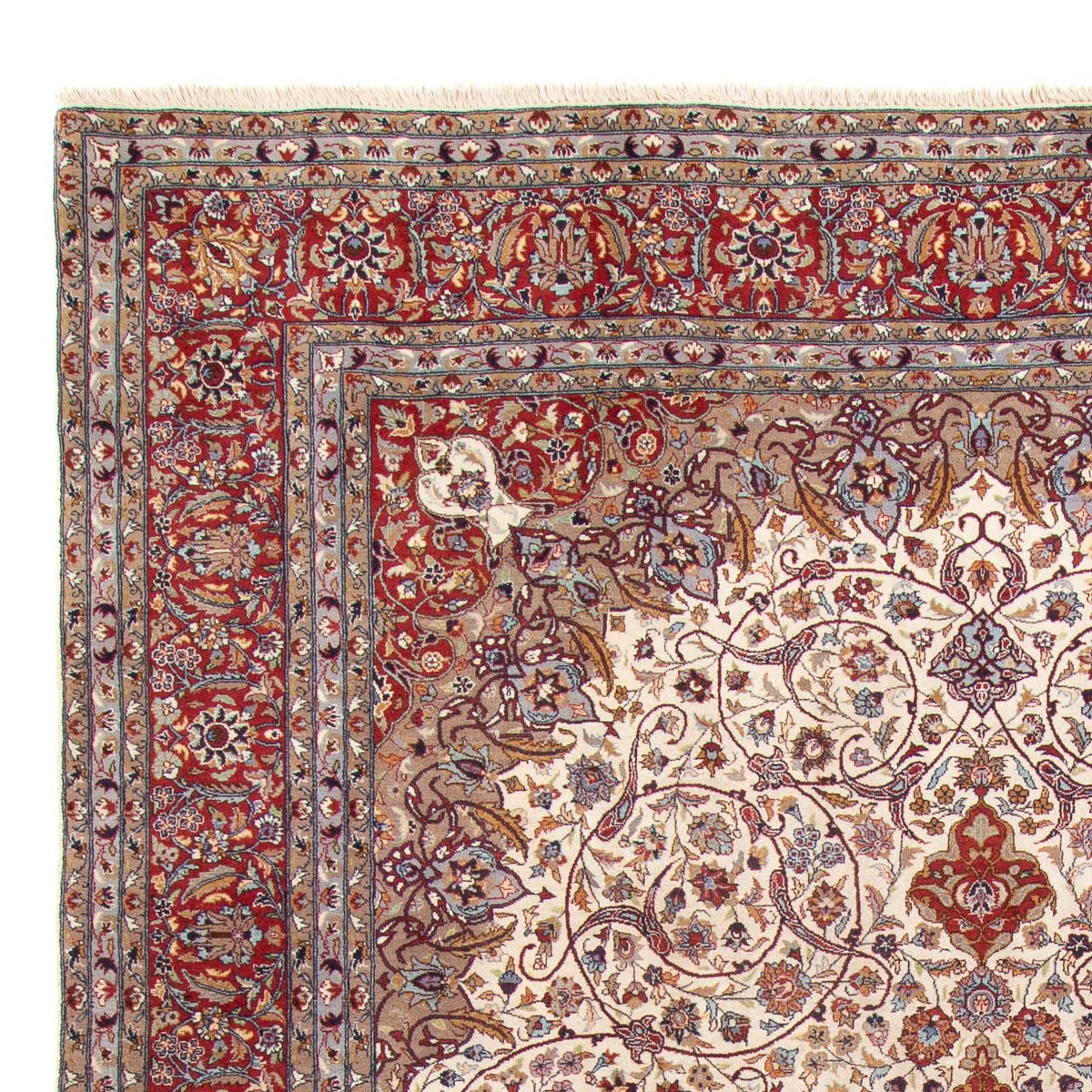 Alfombra oriental - Indus - 330 x 240 cm - rojo