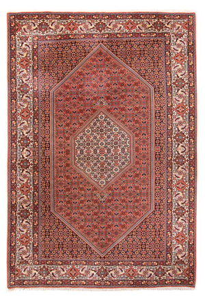 Alfombra persa - Bidjar - 295 x 195 cm - rojo