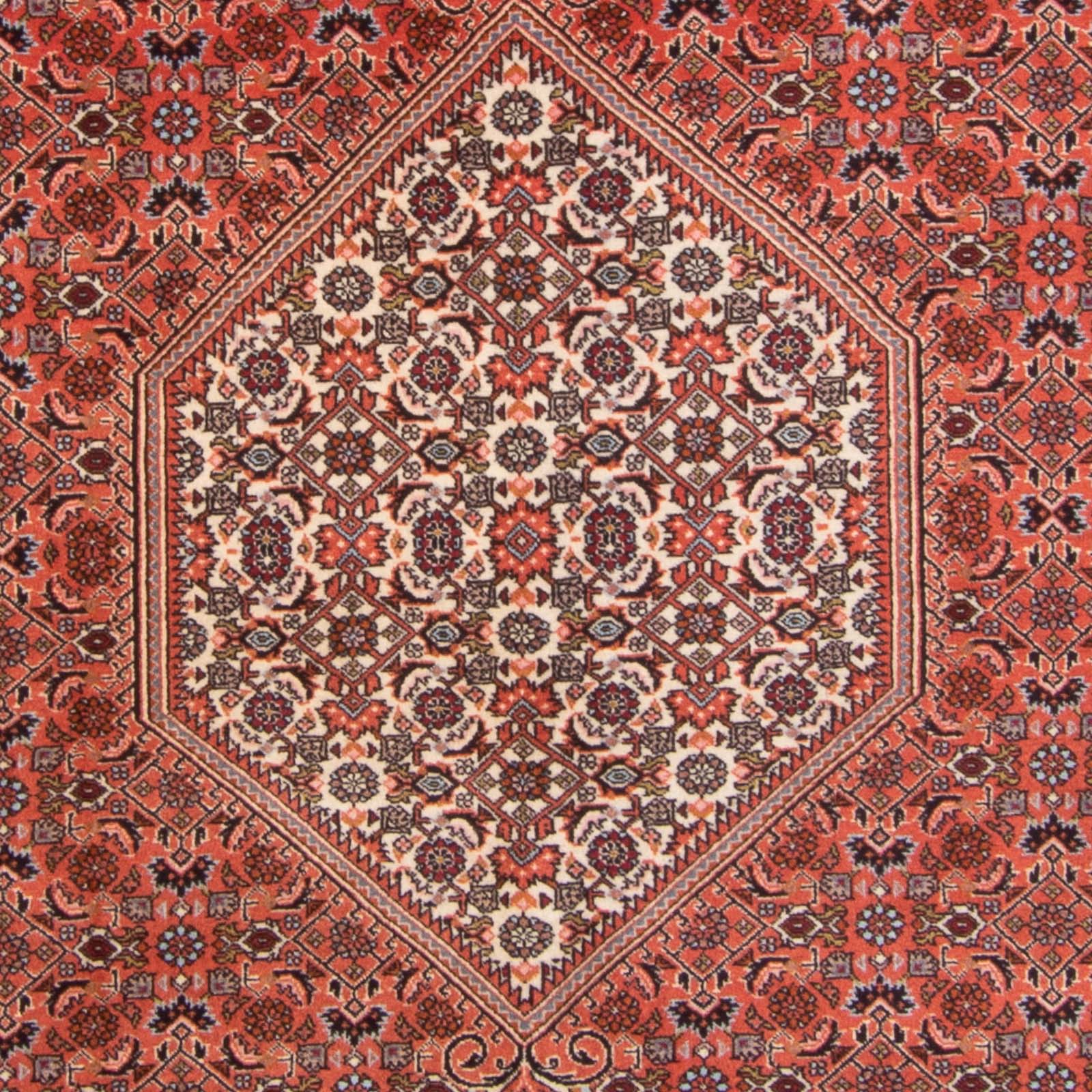 Alfombra persa - Bidjar - 295 x 195 cm - rojo