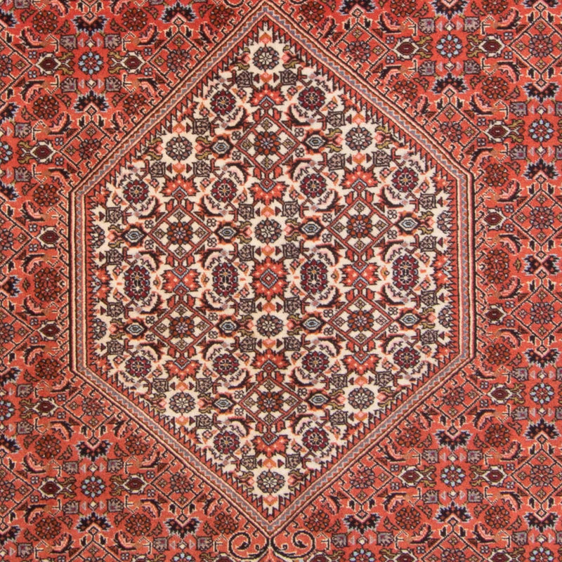 Alfombra persa - Bidjar - 295 x 195 cm - rojo