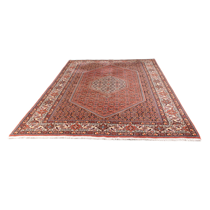 Alfombra persa - Bidjar - 295 x 195 cm - rojo