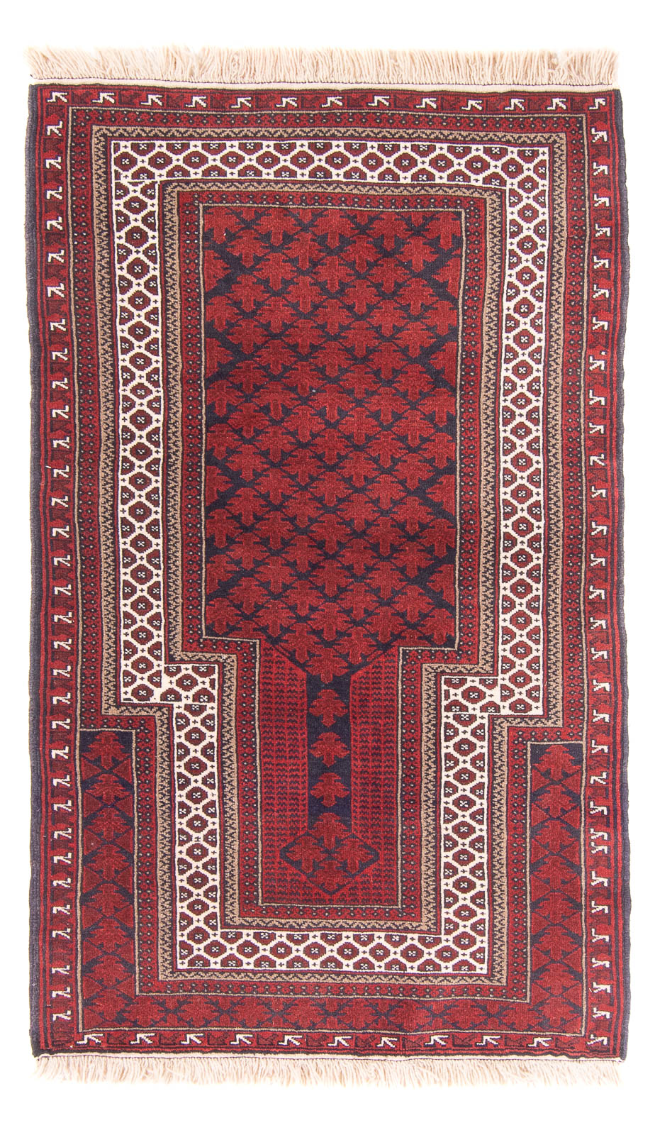 Alfombra Belutsch - Alfombra de Oración - 154 x 92 cm - rojo