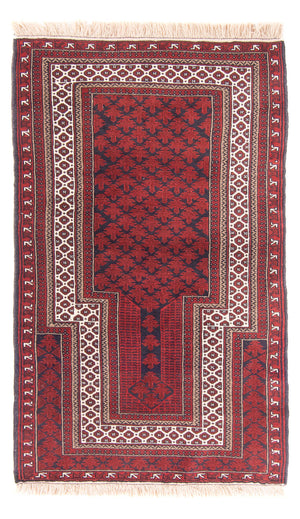 Alfombra Belutsch - Alfombra de Oración - 154 x 92 cm - rojo