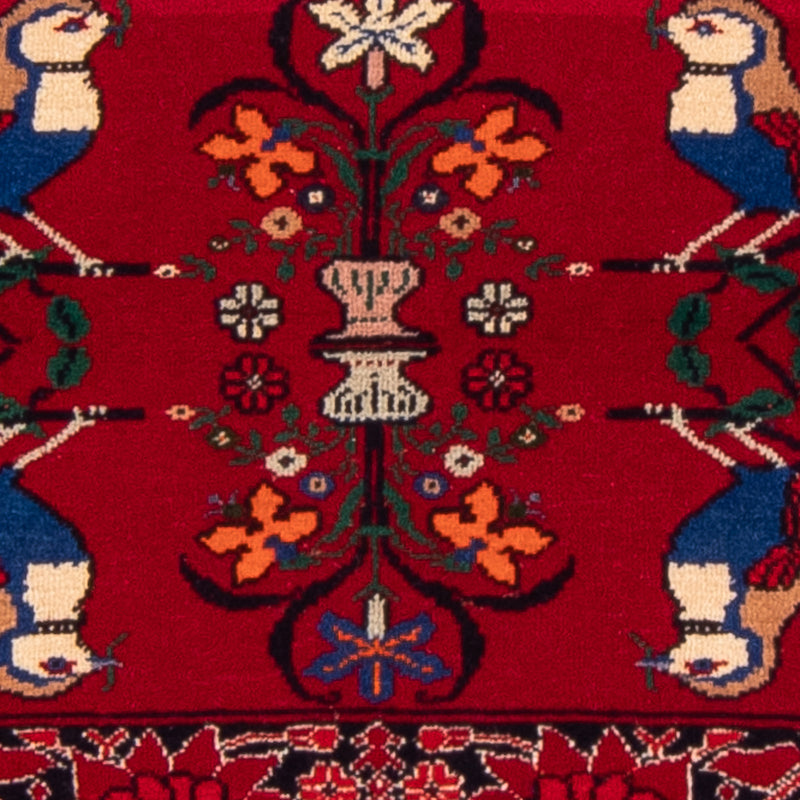 Alfombra Belutsch cuadrado  - 104 x 91 cm - rojo