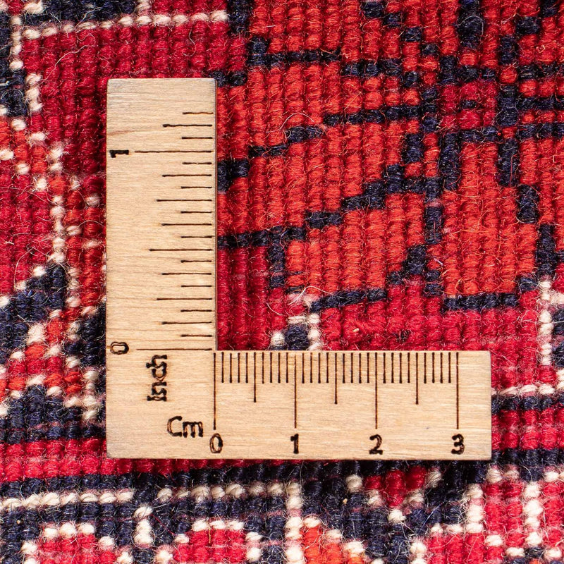 Alfombra Belutsch cuadrado  - 104 x 91 cm - rojo