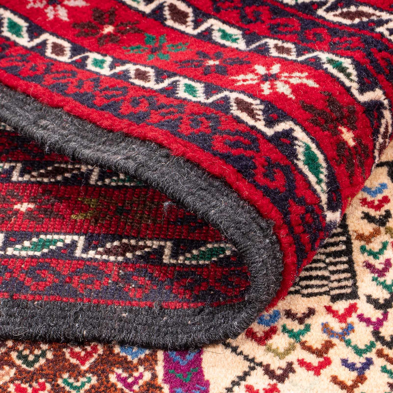 Alfombra Belutsch - 157 x 102 cm - rojo