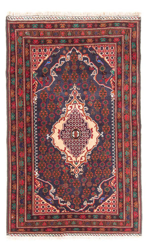 Alfombra Belutsch - 205 x 123 cm - azul oscuro
