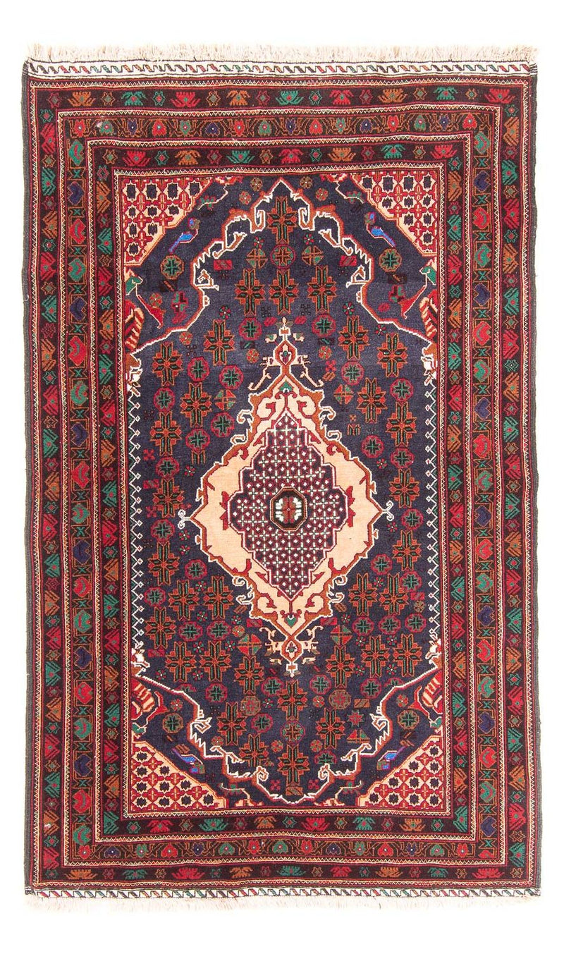Alfombra Belutsch - 205 x 123 cm - azul oscuro