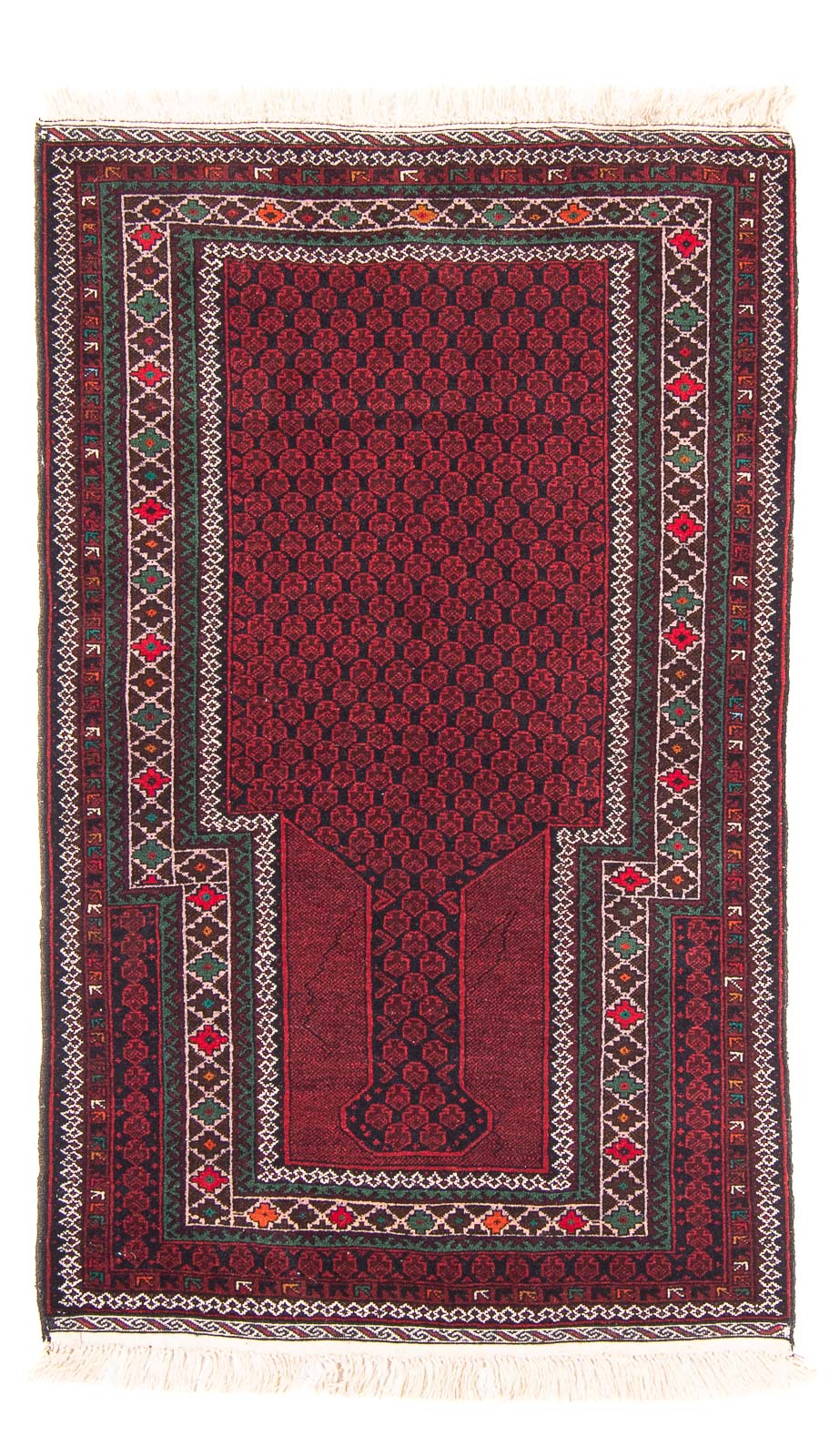 Alfombra Belutsch - Alfombra de Oración - 145 x 88 cm - rojo