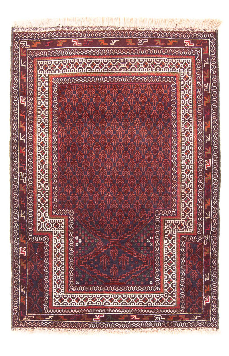 Alfombra Belutsch - Alfombra de Oración - 146 x 99 cm - azul oscuro