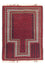 Alfombra Belutsch - Alfombra de Oración - 130 x 90 cm - rojo