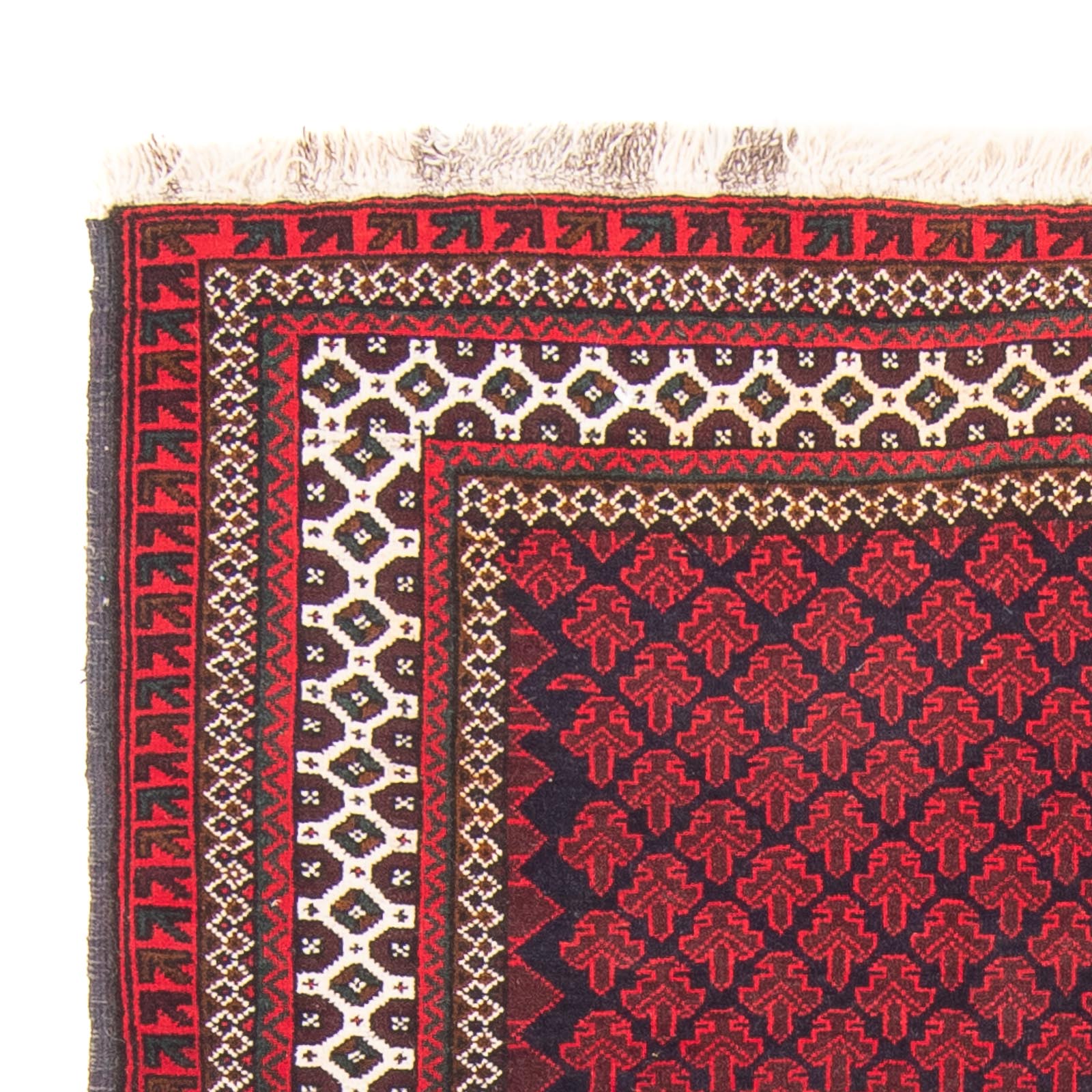 Alfombra Belutsch - Alfombra de Oración - 130 x 90 cm - rojo